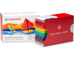 foto van Stockmar ass. bijenkneedwas 12 plakjes - 100x40 mm