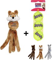 Offre combinée - Kong Wubba Friends Assorti + Squeakairs