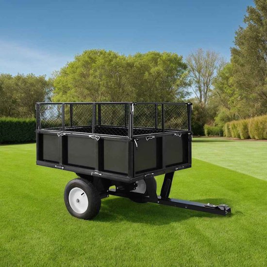 vidaXL - Kiepwagen - voor - zitmaaiers - 300 - kg van VidaXL — afbeelding 3