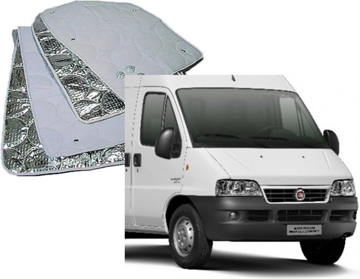 Raamisolatie Geschikt voor Fiat Ducato 5/Jumper/Boxer vanaf 06/2006 Raamisolatie, Raamfolie isolerend camper, tegen hitte en kou,