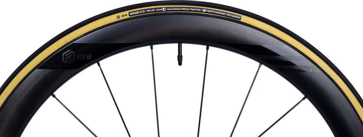 Ere Research Genus CCX Clincher Pro 320TPI 700x28C - Fietsband - Binnenbanden - Geschikt voor Fiets - Tubeless - Fiets Accessoires - Tube Fiets - CCX Band - Skinwall