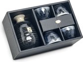 Bol.com SAKE SET - SAKE FLES 300ML 4KOPJES - CADEAU VERPAKKING aanbieding