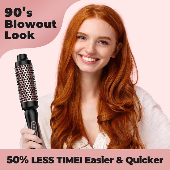 Brosse chauffante Equivera - Brosse chauffante Equivera - Brosse chauffante - Brosse Heat - Brosse thermique