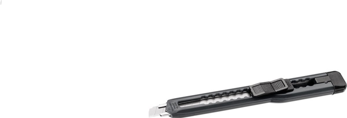 Afbreekmesje 9mm doos van 24 stuks Metalen binnen behuizing