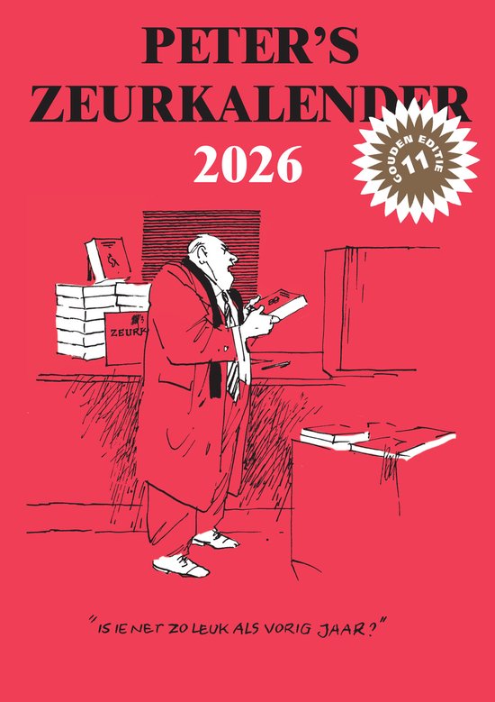 Calendrier détachable Peter van Straaten 2026