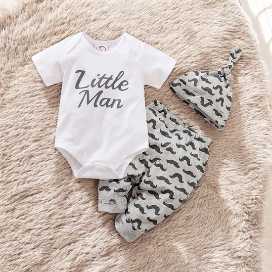 Nezr® Newborn Baby Kleding Set - Jongens en Meisjes Romper - Kraamcadeau - Babyshower Cadeau - 0-3 Maanden