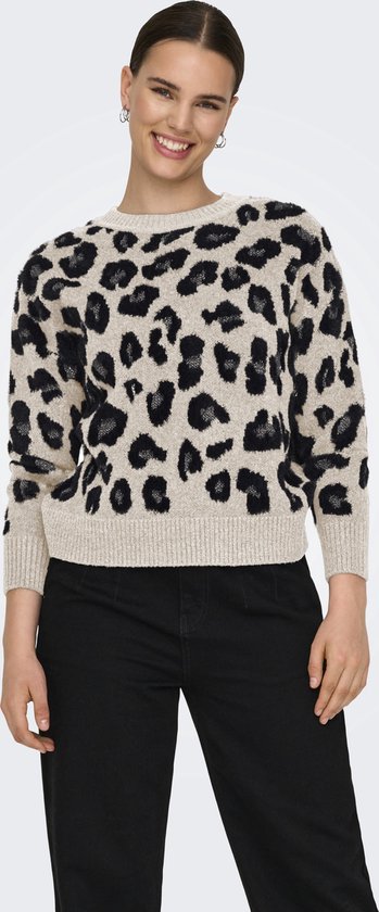 ONLY Onlsara Life Sciarpa Donna In Melange Grigio, Tessuto Morbido In Poliestere Riciclato