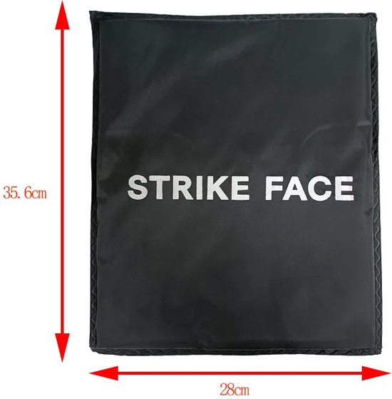 Plaque souple pare-balles LiberTac, NIJ niveau IIIA, pour sacs à dos, noire, unisexe, grande