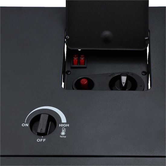 Mestic Gaskachel MRK-100T 30mbar - Rolkachel - 3 Warmtestanden - Werkt op gas en elektriciteit- Max 4200 Watt van Merkloos — afbeelding 3