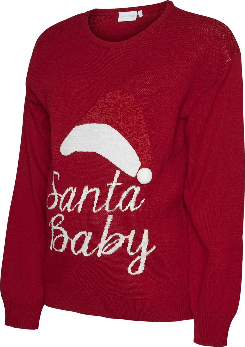 MAMALICIOUS - MLSANTA BABY L/S KNIT TOP - Dames - Gebreide truien