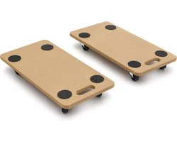 Transportdolly / Hondje 200 kg, 2 stuks