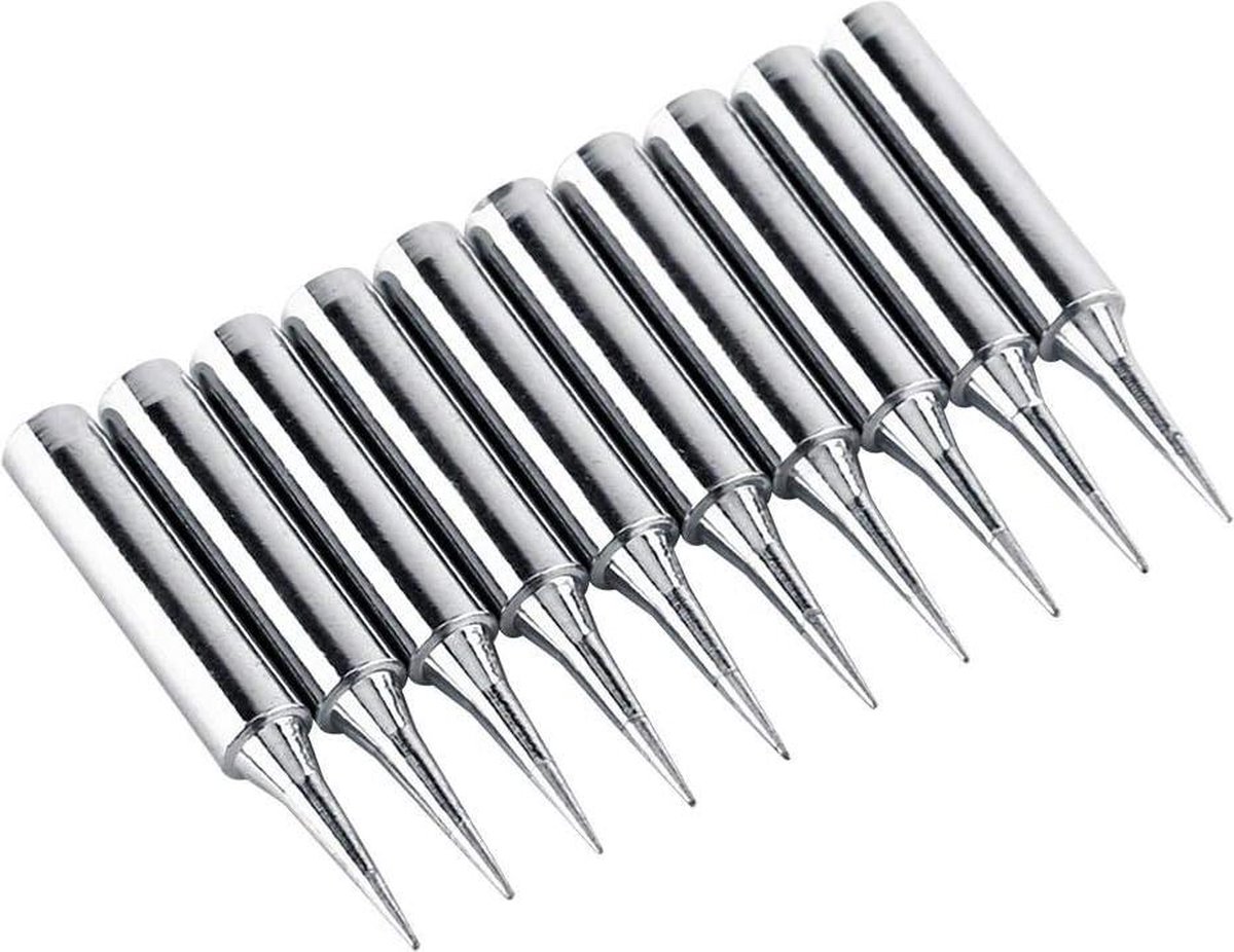 10 stuks scherpe soldeertips voor vervanging van soldeerbout met 900M-T-I stationgereedschap .