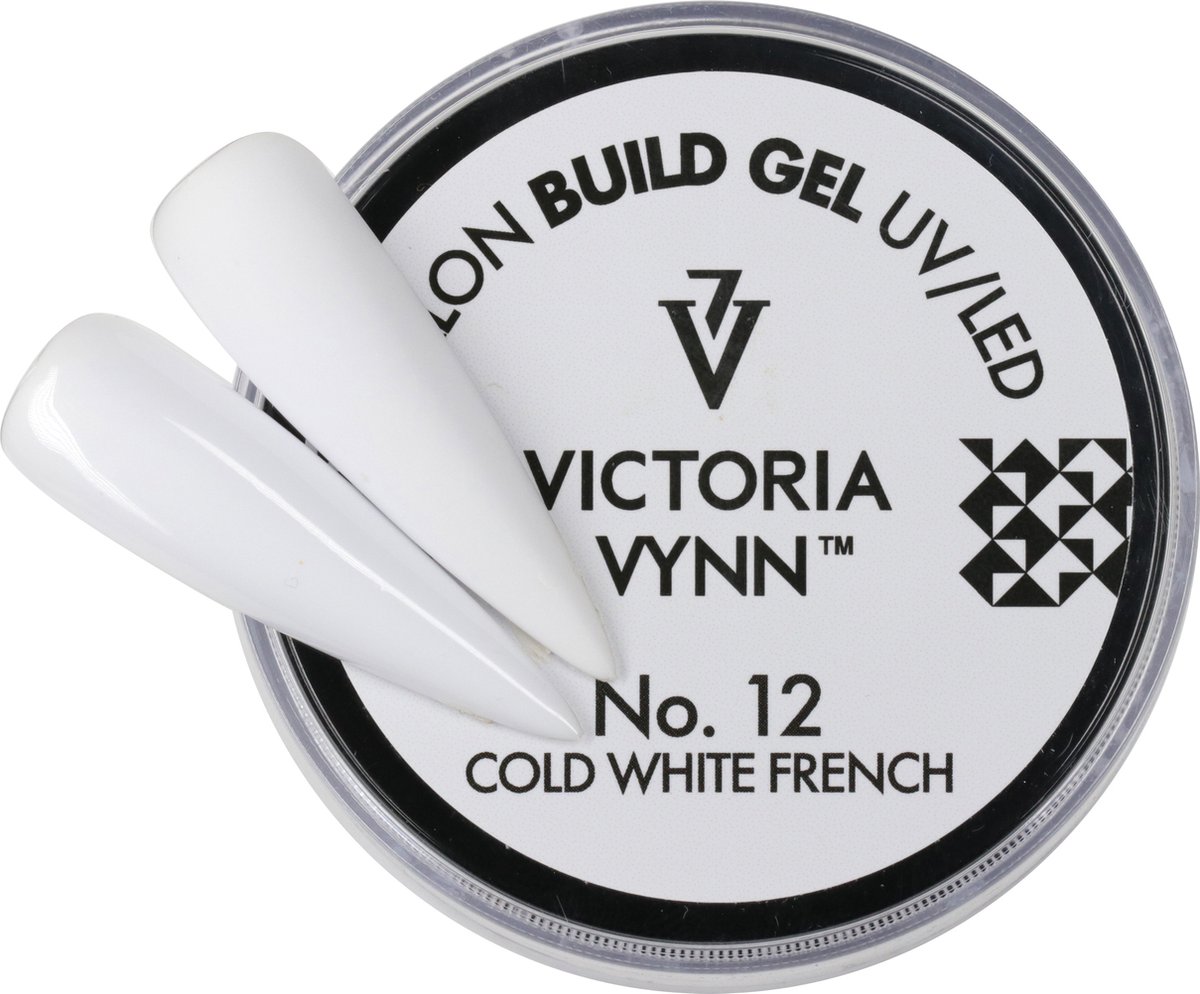 Goedkoopste 15ml Victoria Vynn – Builder Gel 12 Cold White French 15 ml - gelnagels - gel - nagels - manicure - nagelverzorging - nagelstyliste - buildergel - uv / led - nagelstylist - callance