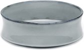 PASCALE NAESSENS BOL L BLEU GLAZED PURE 24 CM X 8 CM