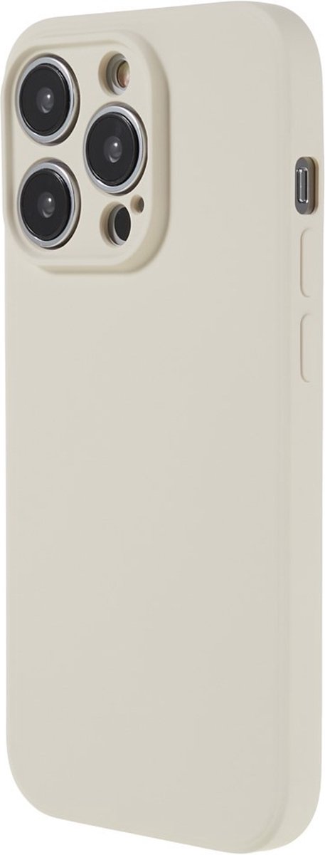 Coverup Hoesje - Geschikt voor iPhone 15 Pro Hoesje - Coverup Colour TPU Back Cover - Ecru