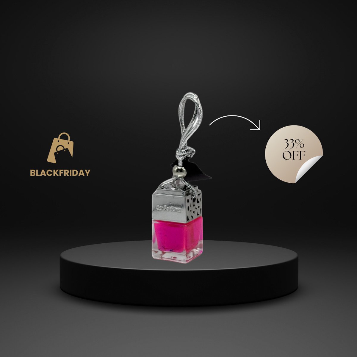 Goedkoopste Ater Aurum - Kerstaanbieding 2 1 gratis -Autoparfum - Autoluchtverfrisser - Carperfume - Carparfum - Geinspireerd op Angel - Kerstcadeau