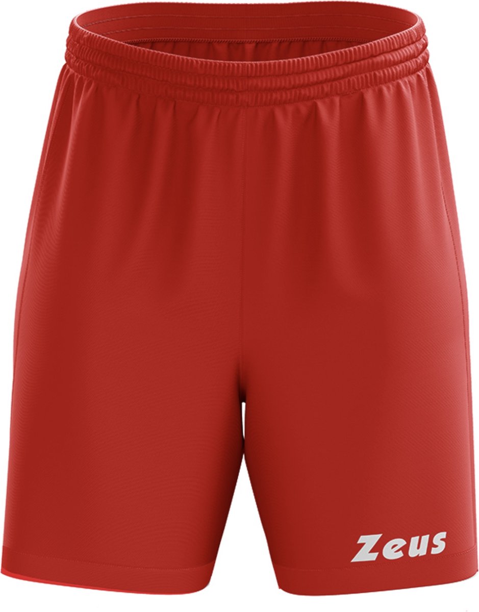 Short/Sportbroek kort/Voetbalbroekje, Rood, Zeus, maat XS-XXS