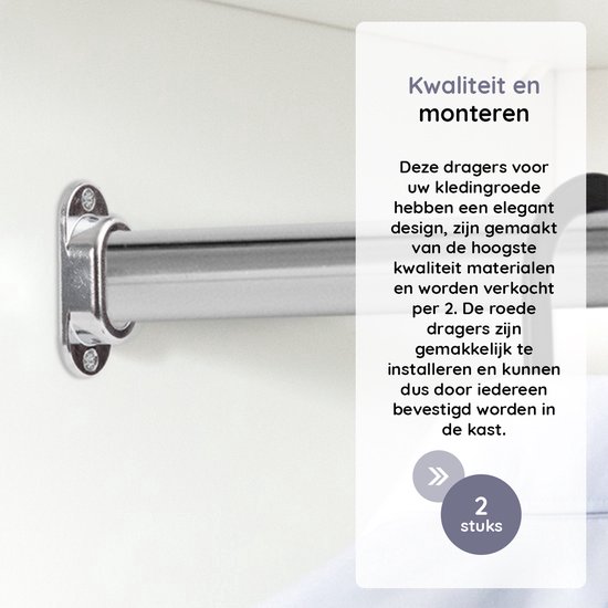 TRINGLES OVALES Pour VITRAGE | 10x5 | 2 Tringles Acier 50-80CM | [398