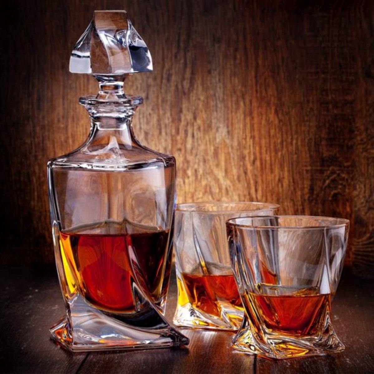 Whisky Karaf Luchtdichte sluiting Bloemenpatroon reliëf 800 ml
