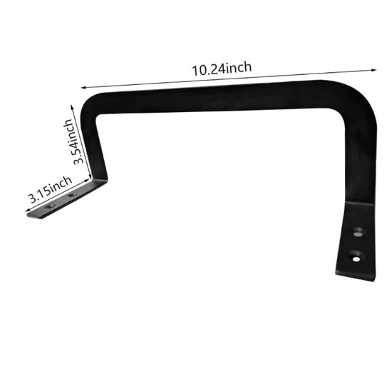 Mattress Holder, Anti-Slip Stopper, Metaal Matrasbeugel voor Verstelbare Bedden, Houdt Matras Topper op Zijn Plek, Set van 2 — afbeelding 4