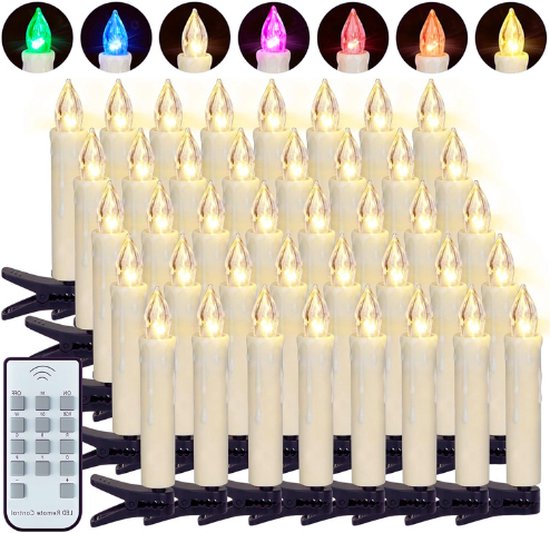 Bougie LED sans flamme de qualité, télécommande sans fil, bougies LED d'Hallowee Bougie LED sans flamme de qualité, télécommande sans fil, bougies LED d'Hallowee