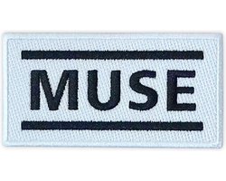 Muse - Logo Patch - Wit