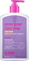 B.tan - Glow Your Own Way - Next Level - Insanely Dark clear self tan gel - 473 ml