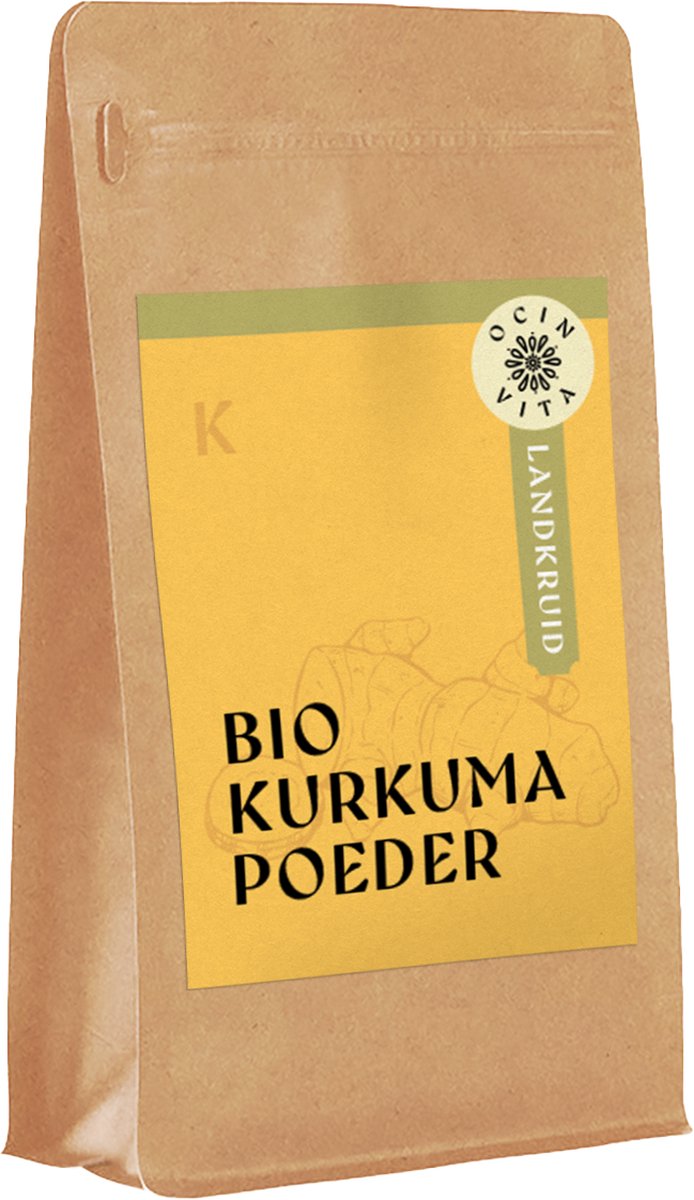 Goedkoopste Kurkuma Poeder 250g – Goudgele Kracht voor Lichaam & Keuken – Rijk aan Curcumine, Antioxidanten en Plantaardige Stoffen – 100 Puur en Natuurlijk – Ocin Vita