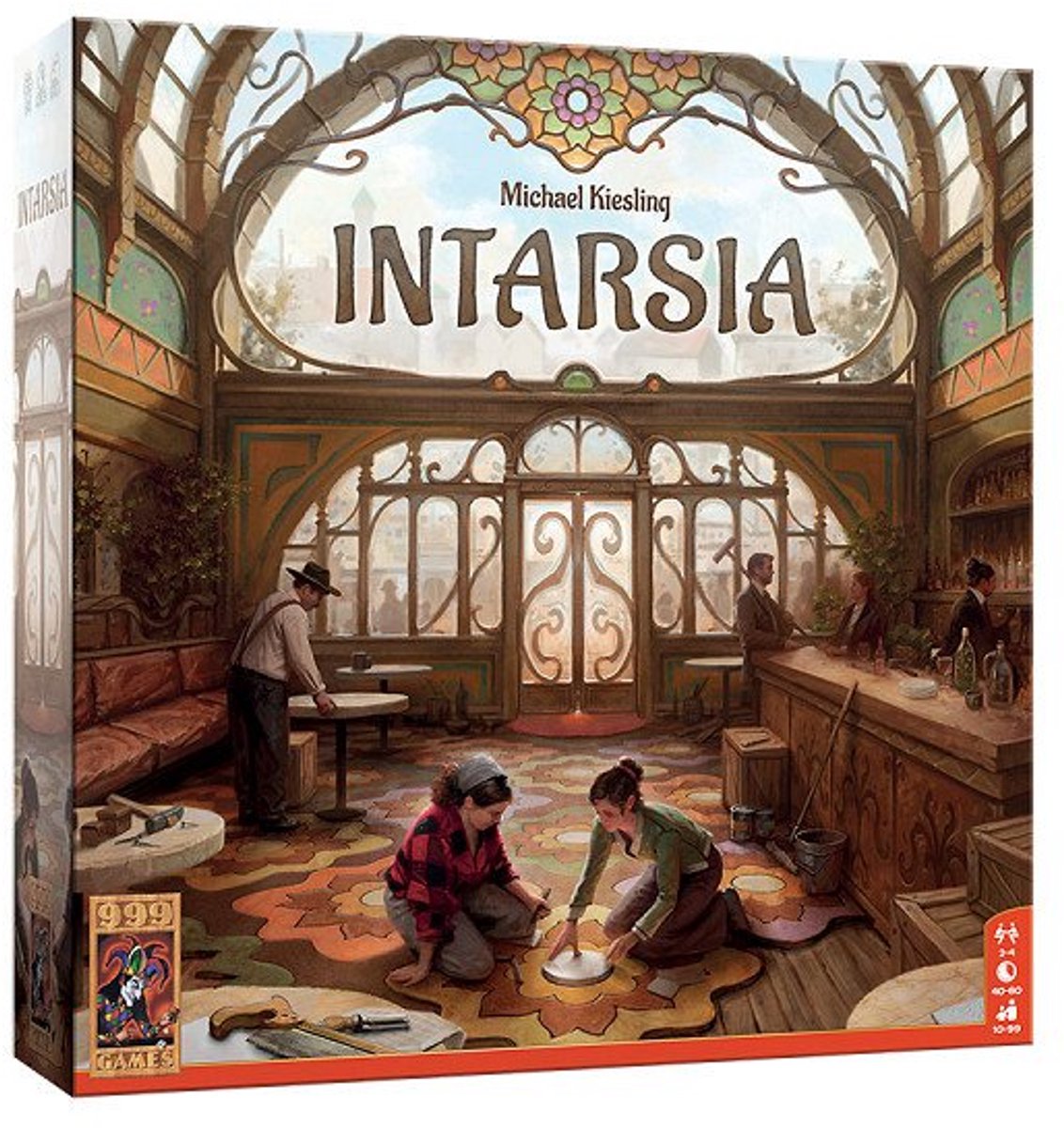 999 Games - Intarsia - Bordspel - Met 2 verschillende spelvarianten - Winnaar Speelgoed van het Jaar - Gezelschapsspel — afbeelding 7