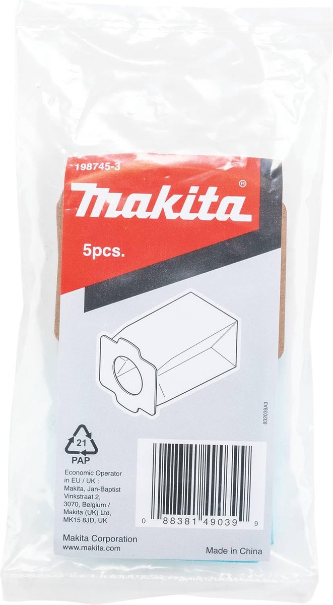 Stofzak 5st - 198745-3