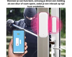 DeurAlarm - Deur Sensor - Raam en Deur Alarm - Huis beveiliging - Magnetisch alarm