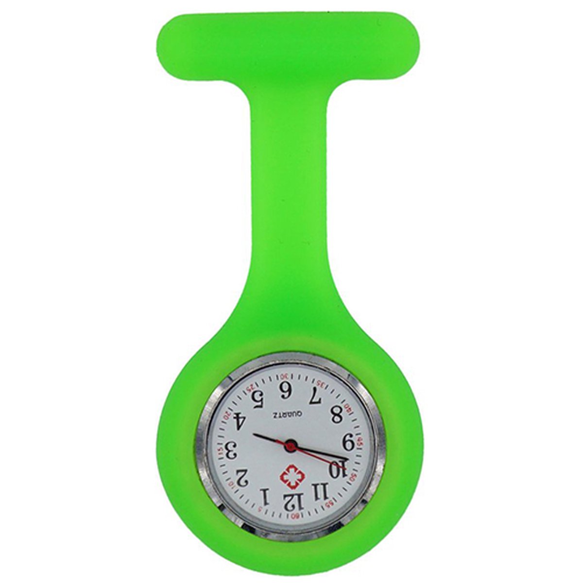 Zusterhorloge - Verpleegkundige horloge - Verpleegkundige accessoires - Verpleegstershorloge - Zusterhorloge siliconen - Groen