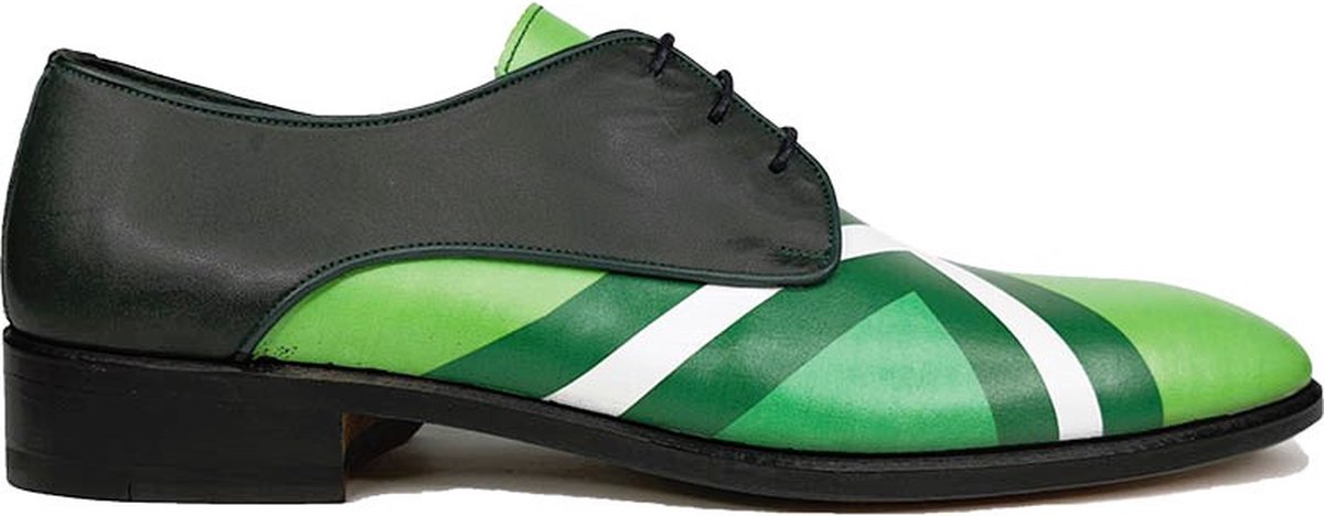 Ferro Shoes - Plain Derby Achterhoek - Maat 40 - Echt leder - Handgemaakt