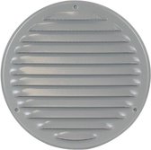 Grille d'aération métallique ronde Ø160 mm grise - MR160P - RAL9006
