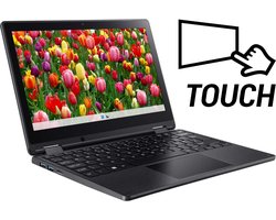 BTO Touch•BOOK - Laptop - Touchscreen 360 graden omklapbaar - Intel® N100 - 8GB werkgeheugen - 128GB SSD opslag - Windows 11 Home