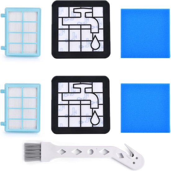 4 Pièces Filtre pour Philips Power Pro Compact/PowerPro City