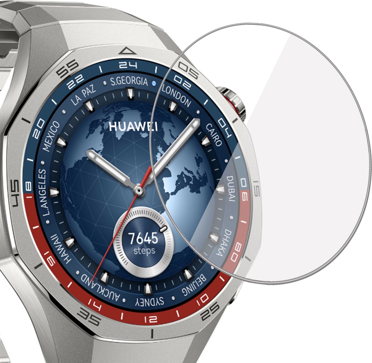 Geschikt voor Huawei Watch GT 5 Pro 46mm - Screenprotector - Beschermglas Folie
