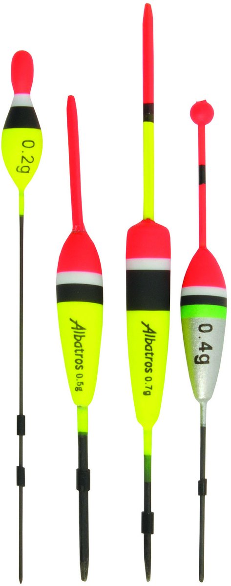 Albatros In2fish Pennenset No.1 per set Witvis