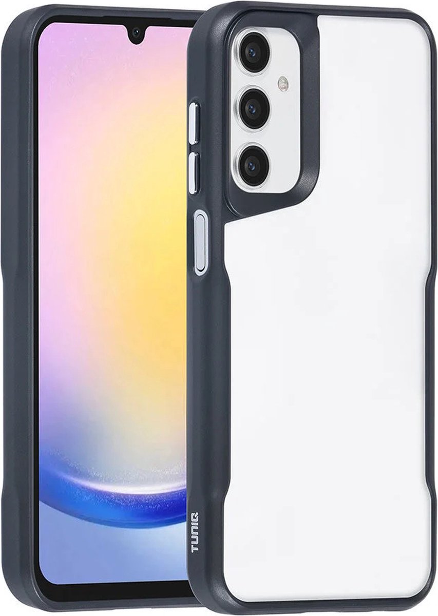 Combat-X Hoesje Geschikt voor: Samsung Galaxy A25 - Backcover - Zwart