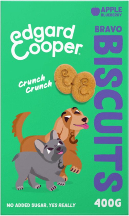 Edgard & Cooper Biscuit - Hondensnacks - Appel 400 g