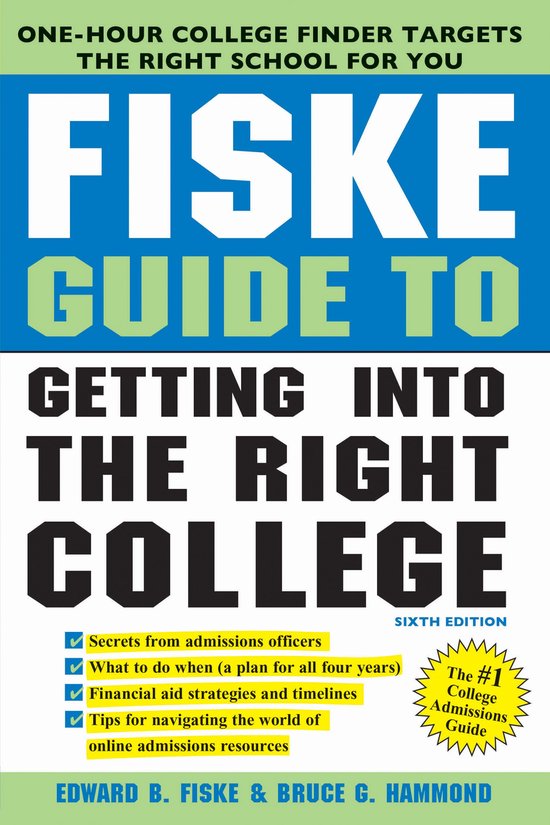Fiske Guide to Getting Into the Right College - cover