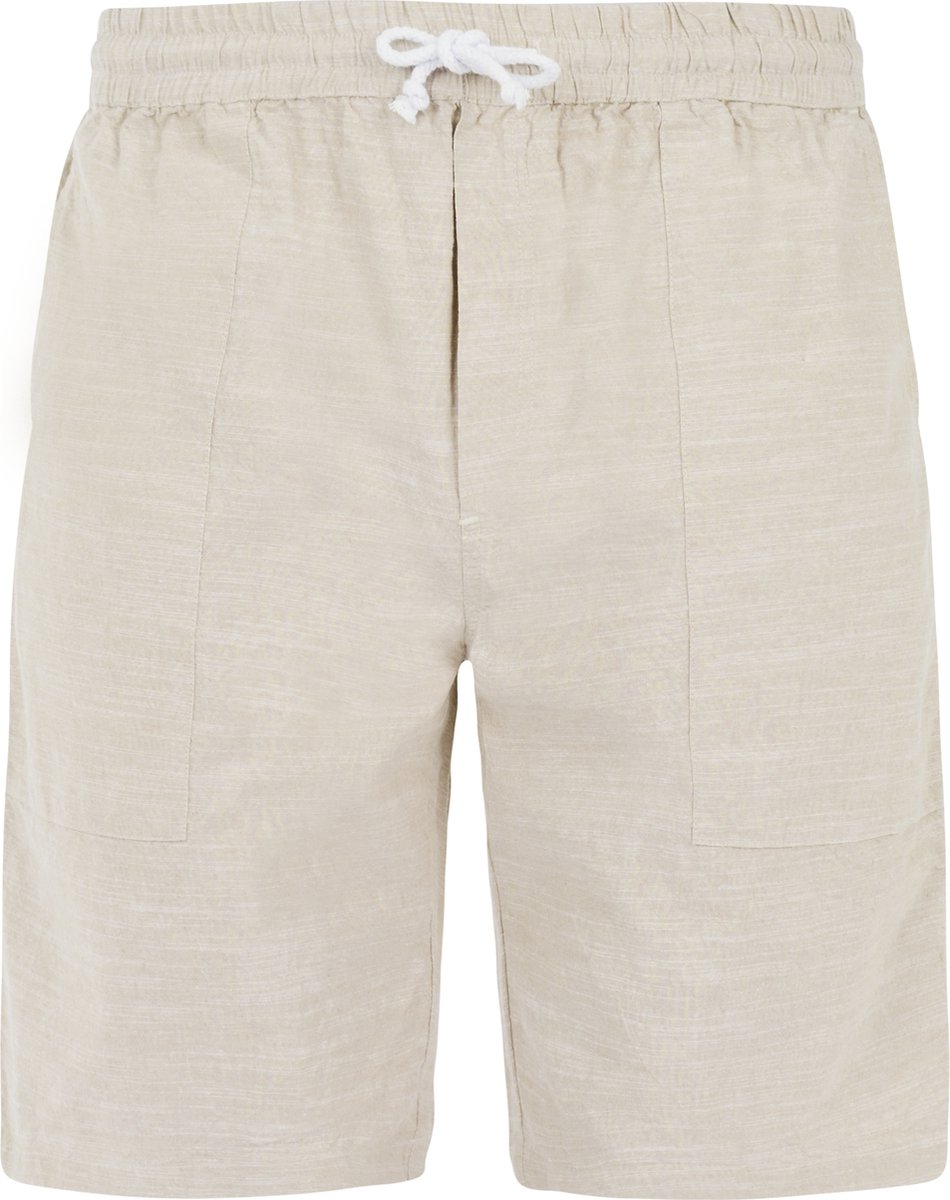 Protest Prtbirger – Korte broek Heren – Tailleband elastiek – Koordsluiting Beige
