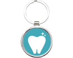 Akyol - Tandarts Sleutelhanger - tandarts - De beste tandarts - Tandartsen - dentist - arts - specialist in tandheelkunde - tandartsassistente - mondhygiënist - tandartspraktijk - 4 x 7,5 CM