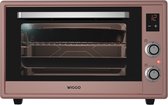 Bol.com Wiggo WMO-E657(P) - Vrijstaande Mini Oven - Elektrisch - 60 CM - 65 liter - 2000 W - 5 Jaar Garantie - Roze aanbieding