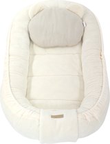Soosie - Babynestje - Babynest - Veilig en Comfortabel - Minky Pluche - Cream/Beige