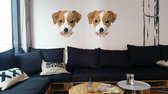 Rock that Wall muursticker puppy uit de Diamond Pet Collectie