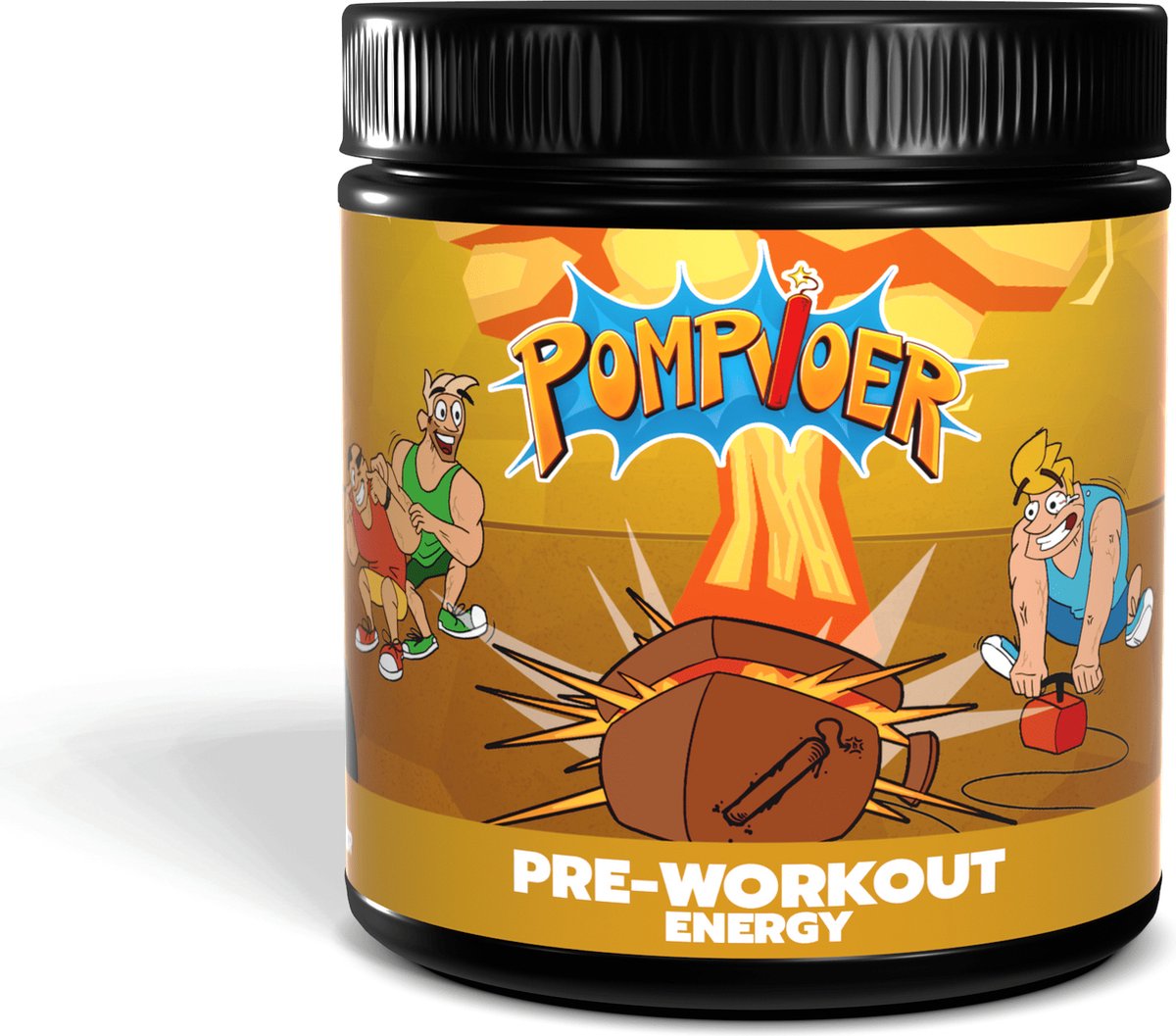 Goedkoopste POMPVOER - PRE-WORKOUT - ENERGY - 300 GRAM (30 shakes