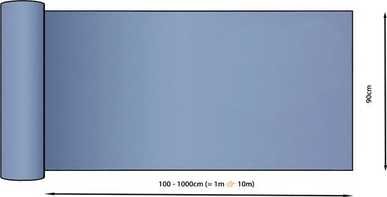 JYG Paillasson Runner Cleanwash Rouge 90x200cm - coureur sec - antidérapant - coureur d'entrée - coureur d'escalier - pare-chocs 4 côtés