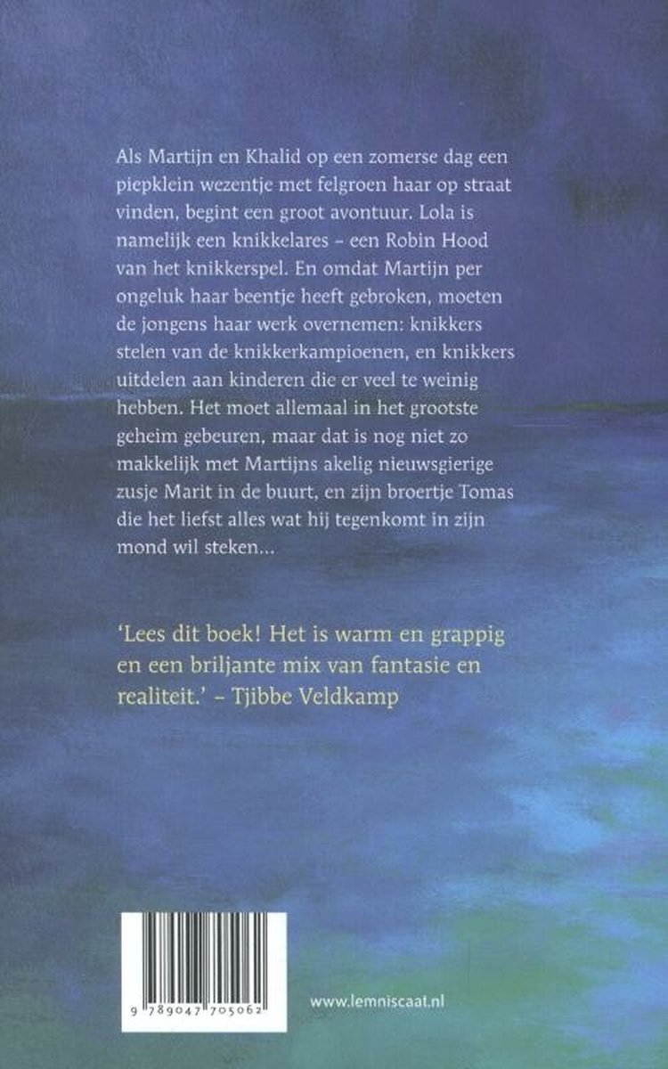 De knikkelares - back cover
