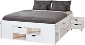 Timm bed 160x200 cm wit.